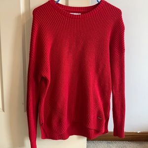 Cute red sweater from Hollister!!